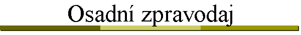 Osadn� zpravodaj
